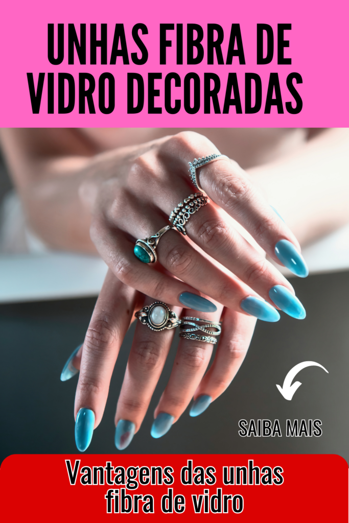 Unhas Fibra De Vidro Decoradas Vale A Pena Dura Muito Tempo